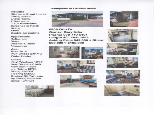 6809 Orlo Dr, Zephyrhills, Florida 33542, 0 , 0 ,0,Mobile Home,For Sale,Orlo Dr,0,1111